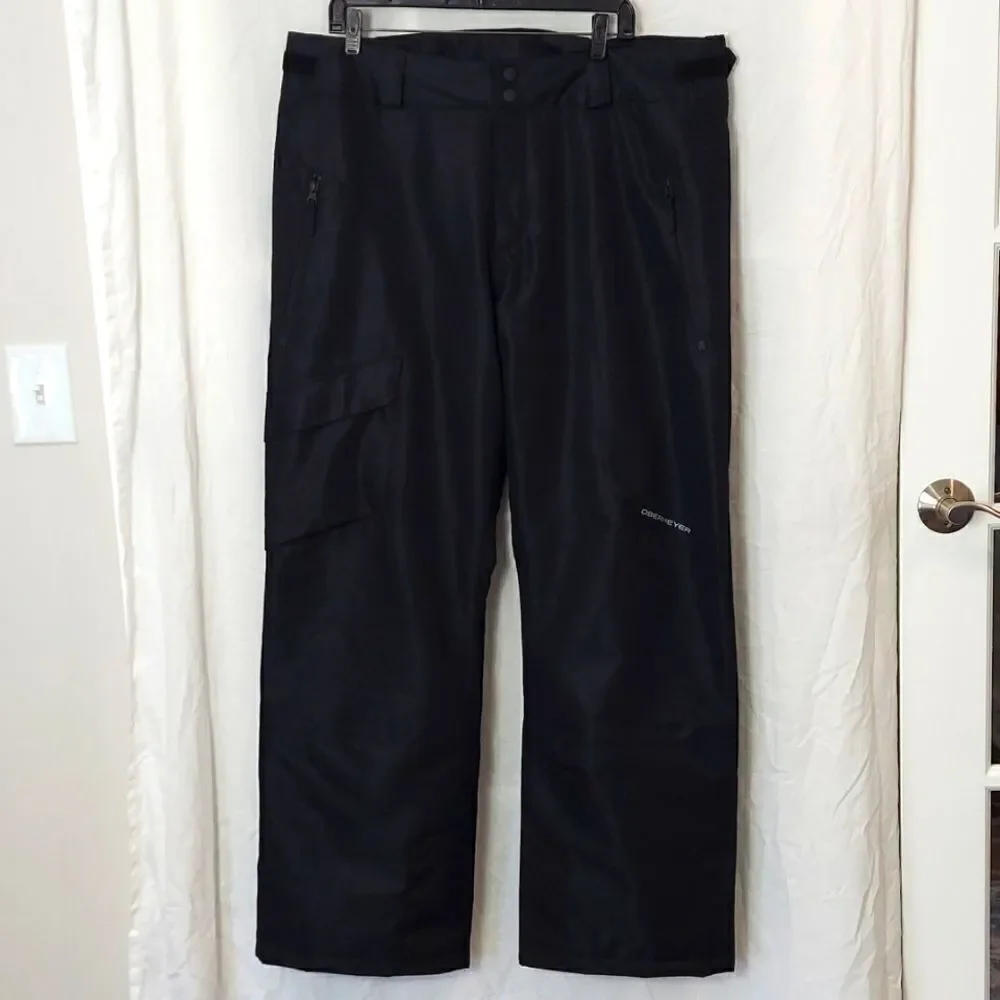 Obermeyer Nomad Cargo Ski Pants Black XL NWOT